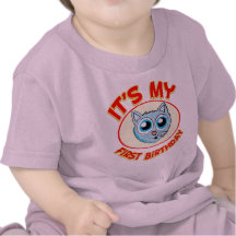 It's My 1st Birthday Kitty T-Shirt