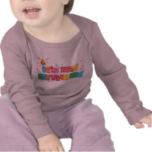 It's My Birthday Letters Infant T-shirt