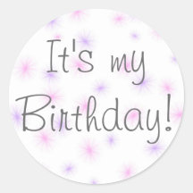 It's my birthday! sticker