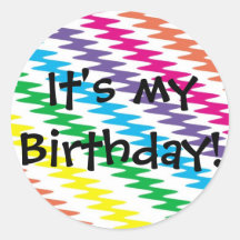 It's my birthday! stickers