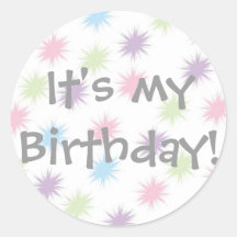 It's my birthday! stickers