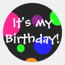 It's my birthday! stickers
