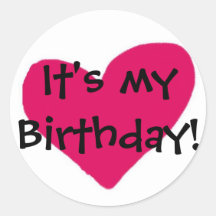 It's my birthday! stickers