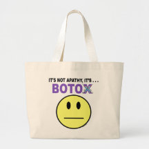 It's not apathy... it's Botox Bags