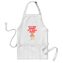 It's not burnt it's well done! aprons