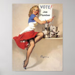 It's Up To You - Vote for X Print