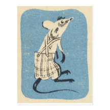 Itsa Mouse! Vintage Post Card