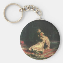 Ivan The Terrible And His Son Key Chain