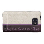 Ivory Lace Samsung Galaxy Case