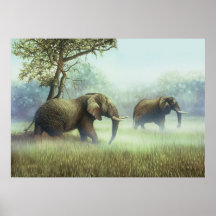 Ivory Mist Print