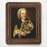 J.S. Bach with Horn Mousepad
