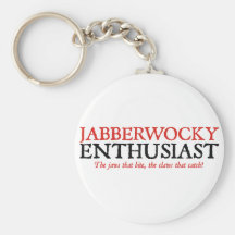 Jabberwocky Enthusiast Keychain