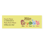 Jabloo Birthday Party Guest Card Business Card
