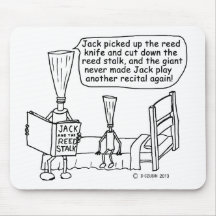 Jack and the Reed Stalk Mouse Pad