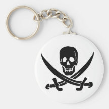 Jack Rackham-Black Keychains