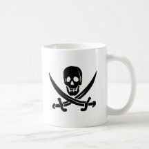 Jack Rackham-Black Mugs