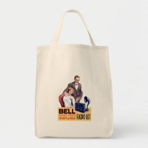 Jackson Bell Radio Spanish Ad Tote Bag