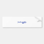 Jacksonville Florida Classic Design Bumper Stickers