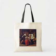 Jacob Blesses Joseph'S Sons By Victors Jan Canvas Bags
