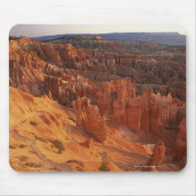 Jagged rock formations in canyon mousepads