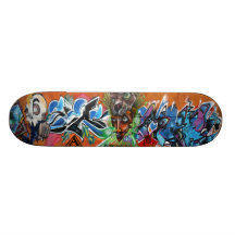 Jaguar Shaman - Graffiti Sk8 Art Skate Board Decks