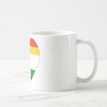 Jain Flag Heart Mugs