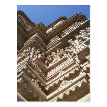 Jain temple, India Post Cards
