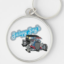Jalopy Jay Key Chain