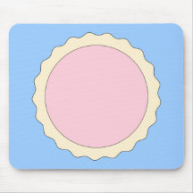 Jam Tart. Pale Pink. Mouse Pads