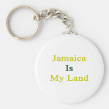 Jamaica Is My Land Key Chain