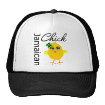 Jamaican Chick Trucker Hats