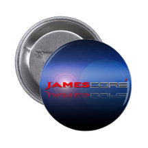 James Dore Button Logo blue lense flare