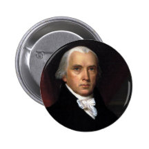 James Madison Pinback Buttons