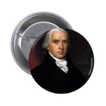 James Madison Pinback Buttons