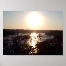 James River Sunset - Virginia Posters