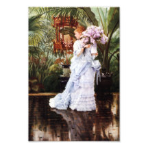 James Tissot Lilacs Print Photo Print