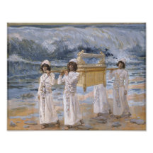 James Tissot - The Ark Passes Over the Jordan Photo Print