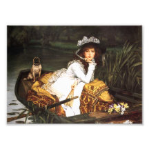 James Tissot Young Lady in a Boat Print Art Photo