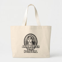 Jane Austen Canvas Bag