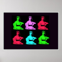Jane Austen Collage Poster