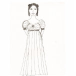 Jane Austen Girl Photo Cutout