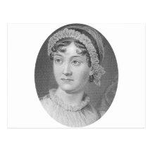 Jane Austen Simply Jane Portrait Post Card