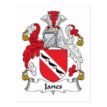 Janes Family Crest Post Cards