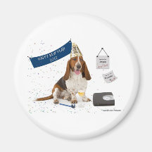 January Fridge Magnet