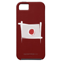 Japan Brush Flag iPhone 5 Cover