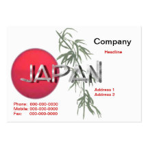 Japan Business Card