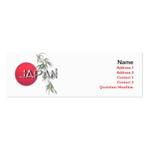 Japan Business Card