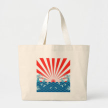Japan Flag - NIPPON Tote Bags