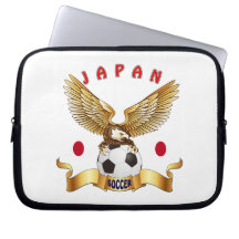 Japan Football Designs Laptop Sleeve