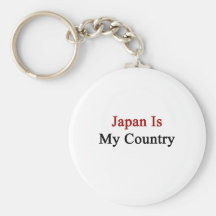 Japan Is My Country Keychain
